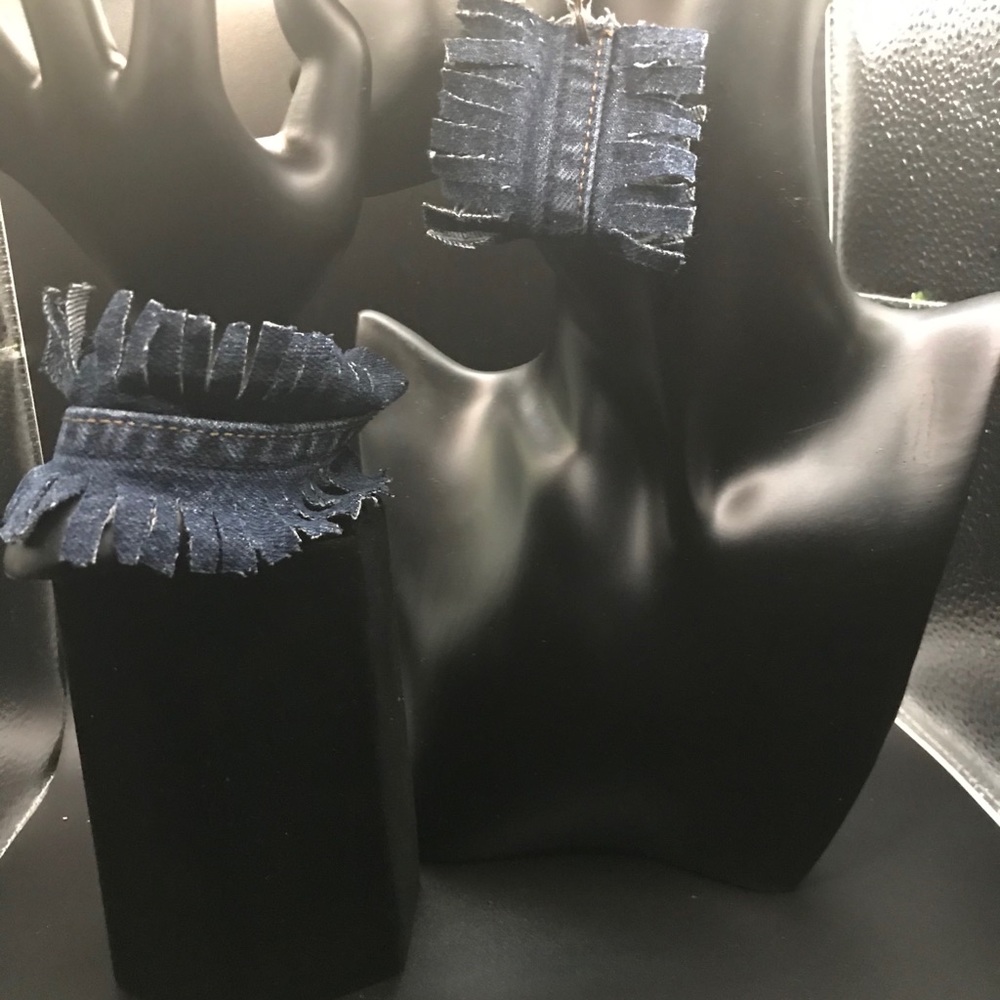 Fringe Denim Set - Picture 4 of 4